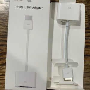 Apple HDMI to DVI Adapter